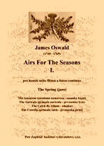 Náhled titulu - Oswald James (1710 - 1769) - Airs For The Seasons I. - The Spring (jaro)