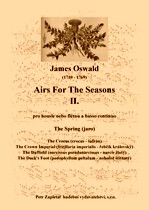 Náhled titulu - Oswald James (1710 - 1769) - Airs For The Seasons II. - The Spring (jaro)