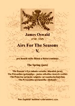 Náhled titulu - Oswald James (1710 - 1769) - Airs For The Seasons V. - The Spring (jaro)