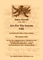 Náhled titulu - Oswald James (1710 - 1769) - Airs For The Seasons VIII. - The Summer (léto)