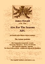 Náhled titulu - Oswald James (1710 - 1769) - Airs For The Seasons XIV. - The Autunn (podzim)