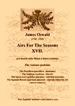 Náhled titulu - Oswald James (1710 - 1769) - Airs For The Seasons XVII. - The Autunn (podzim)