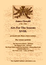 Náhled titulu - Oswald James (1710 - 1769) - Airs For The Seasons XVIII. - The Autunn (podzim)