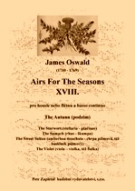 Náhled titulu - Oswald James (1710 - 1769) - Airs For The Seasons XVIII. - The Autunn (podzim)