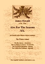 Náhled titulu - Oswald James (1710 - 1769) - Airs For The Seasons XX. - The Winter (zima)