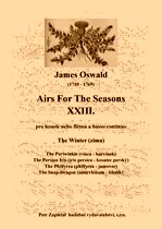 Náhled titulu - Oswald James (1710 - 1769) - Airs For The Seasons XXIII. - The Winter (zima)