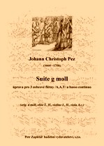 Náhled titulu - Pez Johann Christoph (1664 - 1716) - Suite g moll - úprava