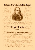 Náhled titulu - Schickhardt Johann Christian (1681? - 1762) - Sonáty I. a II. (op. 1)