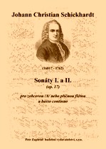 Náhled titulu - Schickhardt Johann Christian (1681? - 1762) - Sonáty I. a II. (op. 17)