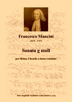 Náhled titulu - Mancini Francesco (1672 - 1737) - Sonata g moll
