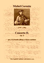 Náhled titulu - Corrette Michel (1707 - 1795) - Concerto II. (op.3) Náhled titulu - Corrette Michel (1707 - 1795) - Concerto II. (op.3)