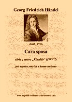 Náhled titulu - Händel Georg Friedrich (1685 - 1759) - Cara sposa (Árie z opery Rinaldo HWV 7)
