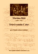 Náhled titulu - Bitti Martino (1655? - 1743) - Triová sonáta C dur