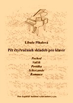 Náhled titulu - Plhalová Libuše (*1938) - Pět čtyřručních skladeb pro klavír
