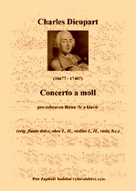 Náhled titulu - Dieupart Charles (1667? - 1740?) - Concerto a moll (klav. výtah)