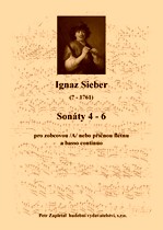 Náhled titulu - Sieber Ignaz (? - 1761) - Sonáty 4 - 6