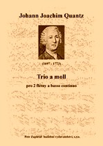 Náhled titulu - Quantz Johann Joachim (1697 - 1773) - Trio a moll