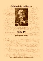 Náhled titulu - Barre de la Michel (1675 - 1745) - Suite IV.