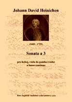 Náhled titulu - Heinichen Johann David (1683 - 1729) - Sonata a 3
