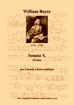 Náhled titulu - Boyce William (1711 - 1779) - Sonata V. (D dur)