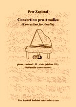 Náhled titulu - Zapletal Petr (*1965) - Concertino pro Amálku (Concertino for Amelia)