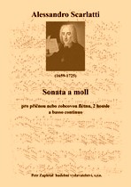 Náhled titulu - Scarlatti Alessandro (1659 - 1725) - Sonata a moll