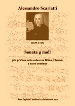 Náhled titulu - Scarlatti Alessandro (1659 - 1725) - Sonata g moll