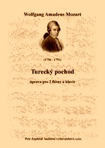 Náhled titulu - Mozart Wolfgang Amadeus (1756 - 1791) - Turecký pochod (úprava Petr Zapletal)