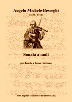 Náhled titulu - Besseghi Angelo Michele (1670 - 1744) - Sonata a moll