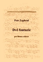 Náhled titulu - Zapletal Petr (*1965) - Dvě fantazie