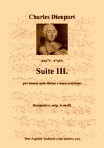 Náhled titulu - Dieupart Charles (1667? - 1740?) - Suite III. (transpozice z h do a moll)