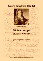 Náhled titulu - Händel Georg Friedrich (1685 - 1759) - Si, tra i ceppi (Berenice HWV 38) - klavární výtah