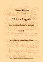 Náhled titulu - Různí - 20 Airs Anglois - sešit 1 (George Bingham 17. - 18. stol. - sbírka skladeb různých autorů)
