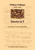 Náhled titulu - Williams William (1675 - 1701) - Sonata in F