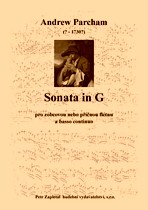 Náhled titulu - Parcham Andrew (? - 1730?) - Sonata in G