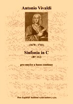 Náhled titulu - Vivaldi Antonio (1678 - 1741) - Sinfonia in C (RV 112)