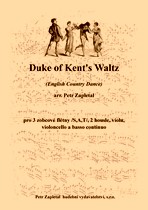 Náhled titulu - Zapletal Petr (*1965) - Duke of Kent´s Waltz (English Country Dance) - arrangement