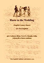 Náhled titulu - Zapletal Petr (*1965) - Haste to the Wedding (English Country Dance) - arrangement