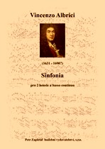 Náhled titulu - Albrici Vincenzo (1631 - 1690?) - Sinfonia