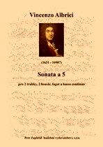 Náhled titulu - Albrici Vincenzo (1631 - 1690?) - Sonata a 5