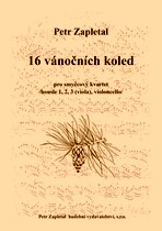 Náhled titulu - Zapletal Petr (*1965) - 16 vánočních koled