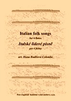 Náhled titulu - Budišová Colombo Hana (*1971) - Italské lidové písně (Italian folk songs)