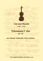 Náhled titulu - Bianchi Giovanni (1660? - 1720?) - Triosonata C dur (op. 1/4)