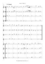 Náhled not [2] - Anonym - Balletti a 4 - arrangement