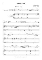 Náhled not [1] - Bitti Martino (1655? - 1743) - Sonata in G minor