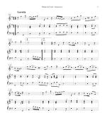 Náhled not [4] - Fesch Willem de (1687 - 1760) - Sonata in G