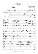 Náhled not [7] - Sammartini Giuseppe (1693 - 1750) - Triové sonáty č. 1 - 4