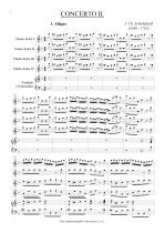 Náhled not [1] - Schickhardt Johann Christian (1681? - 1762) - Concerto II. (D - moll)