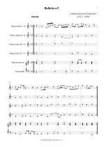Náhled not [1] - Schmelzer Johann Heinrich (1623 - 1680) - Balletto a 5 - arrangement