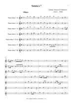 Náhled not [1] - Schmelzer Johann Heinrich (1623 - 1680) - Sonata a 7